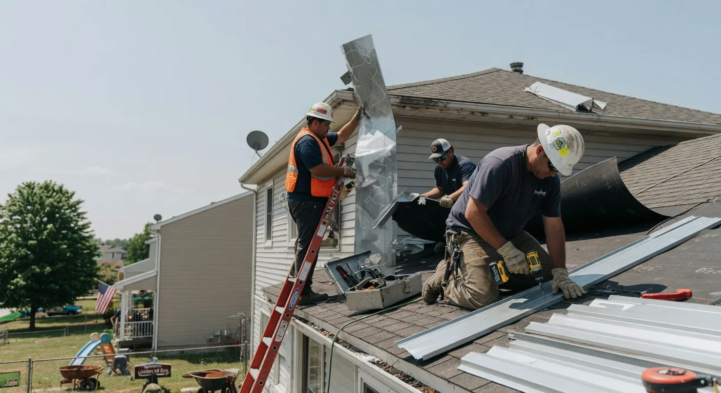 Storm Damage Metal Roof Repair in Indian Wells, AZ